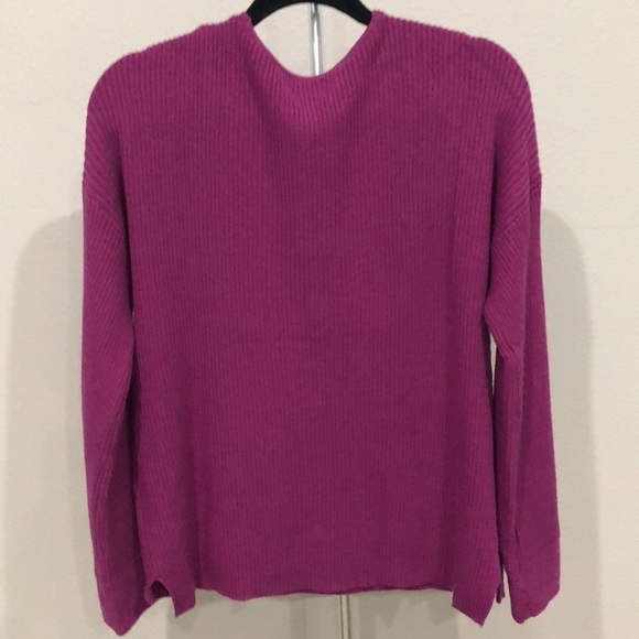 Sweater Purple Rosea free press - Picture 10 of 12